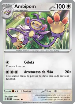 Carta Ambipom da coleção Paradox Rift
