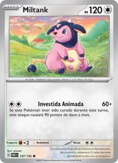 Carta Miltank da coleção Paradox Rift