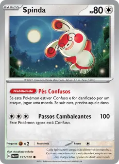 Carta Spinda da coleção Paradox Rift