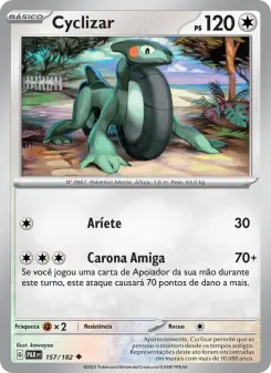 Carta Cyclizar da coleção Paradox Rift