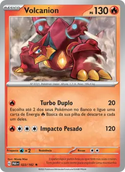 Carta Volcanion da coleção Paradox Rift