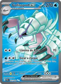 Carta Golisopod ex da coleção Paradox Rift