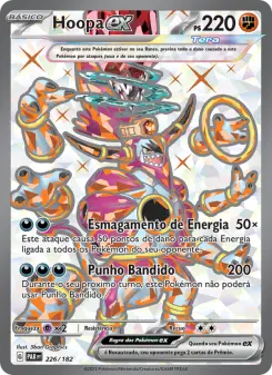 Carta Hoopa ex da coleção Paradox Rift