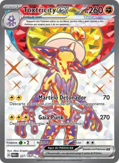 Carta Toxtricity ex da coleção Paradox Rift