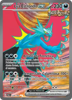 Carta Roaring Moon ex da coleção Paradox Rift