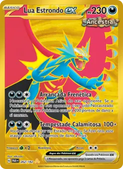 Carta Roaring Moon ex da coleção Paradox Rift
