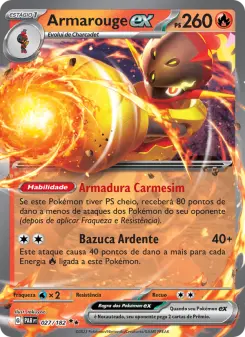 Carta Armarouge ex da coleção Paradox Rift