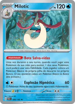 Carta Milotic da coleção Paradox Rift