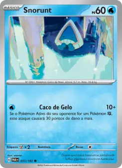 Carta Snorunt da coleção Paradox Rift