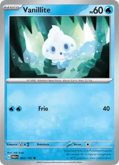 Carta Vanillite da coleção Paradox Rift