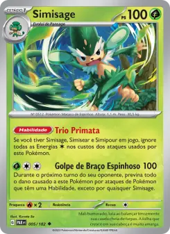 Carta Simisage da coleção Paradox Rift