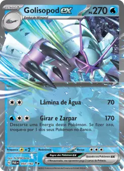 Carta Golisopod ex da coleção Paradox Rift