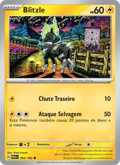 Carta Blitzle da coleção Paradox Rift
