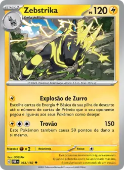 Carta Zebstrika da coleção Paradox Rift