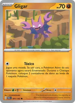 Carta Gligar da coleção Paradox Rift