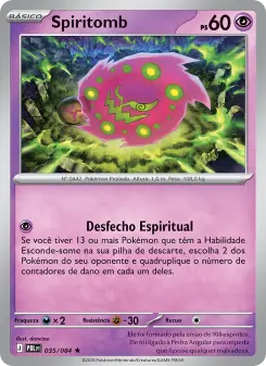 Carta Spiritomb