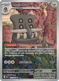 Carta Bastiodon da coleção Pitch Black