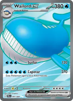 Carta Wailord ex