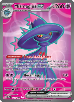 Carta Mismagius ex da coleção Phantasmal Flames