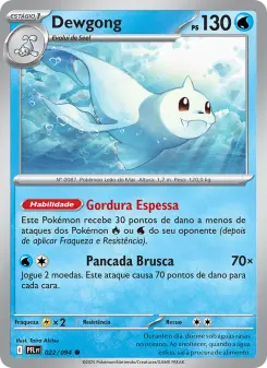Carta Dewgong