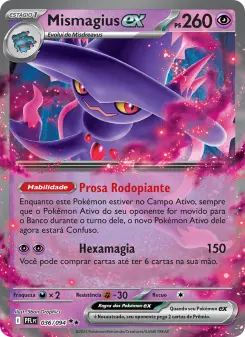 Carta Mismagius ex da coleção Phantasmal Flames