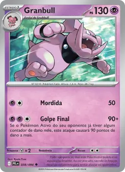 Carta Granbull da coleção Phantasmal Flames
