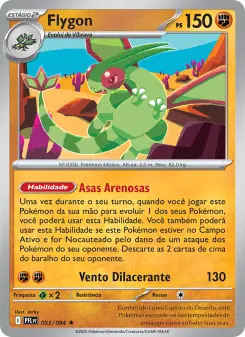 Carta Flygon da coleção Phantasmal Flames