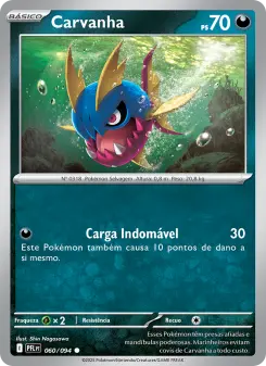 Carta Carvanha da coleção Phantasmal Flames
