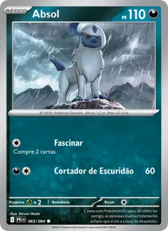 Carta Absol da coleção Phantasmal Flames