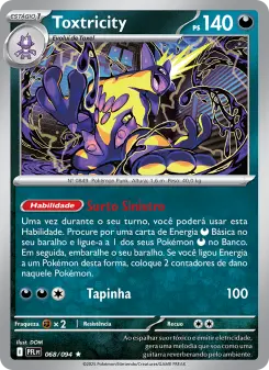 Carta Toxtricity da coleção Phantasmal Flames