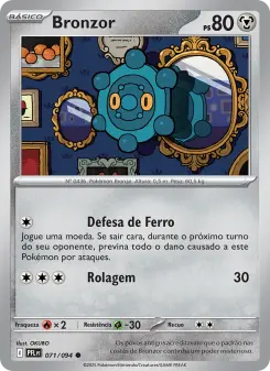 Carta Bronzor da coleção Phantasmal Flames