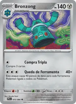 Carta Bronzong da coleção Phantasmal Flames