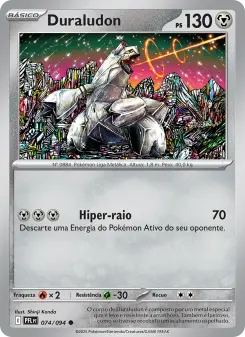 Carta Duraludon da coleção Phantasmal Flames