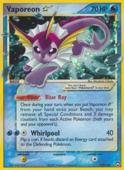 Cartas de Vaporeon