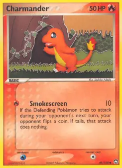 Carta Charmander da coleção Power Keepers