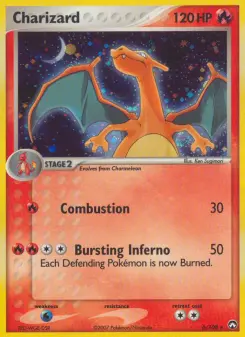 Carta Charizard da coleção Power Keepers