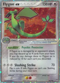 Carta Flygon ex da coleção Power Keepers