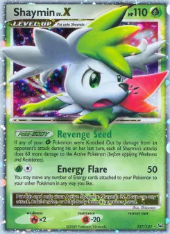 Carta Shaymin LV.X