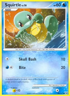 Carta Squirtle