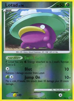Cartas de Lotad