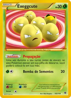 Cartas de Exeggcute