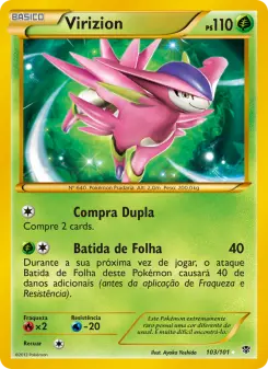 Cartas de Virizion