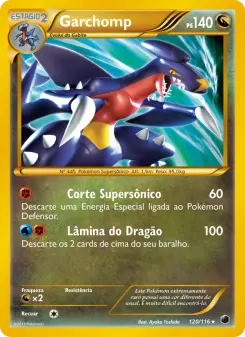 Cartas de Garchomp