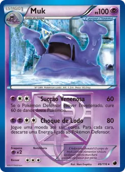 Carta Muk da coleção Plasma Freeze