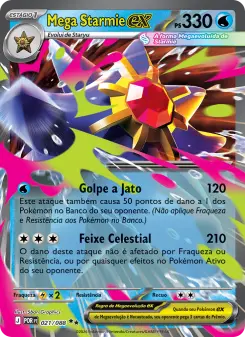 Carta Mega Starmie ex