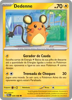 Carta Dedenne da coleção Perfect Order