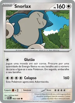 Carta Snorlax