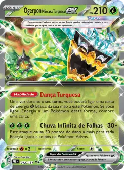 Carta Teal Mask Ogerpon ex