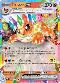 Carta Flareon ex