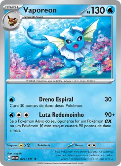 Carta Vaporeon